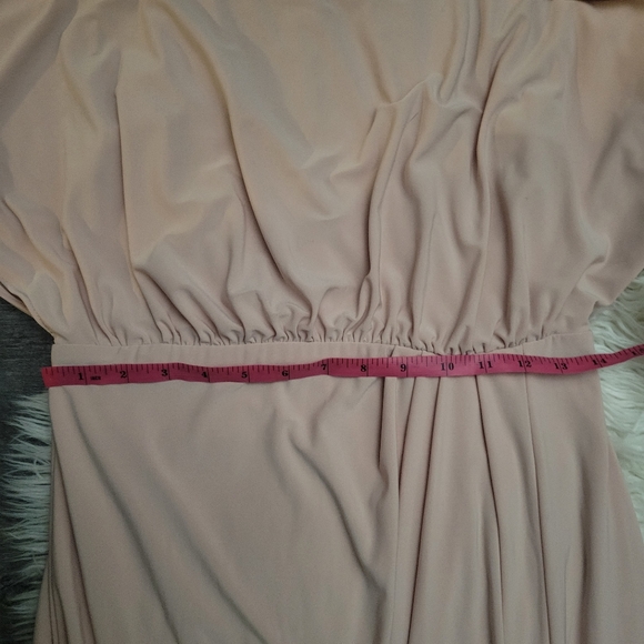 Anthropologie BHLDN Lena dress in blush size 8 - Picture 3 of 13